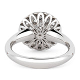 BUTTON MINI DIAMOND COCKTAIL RING