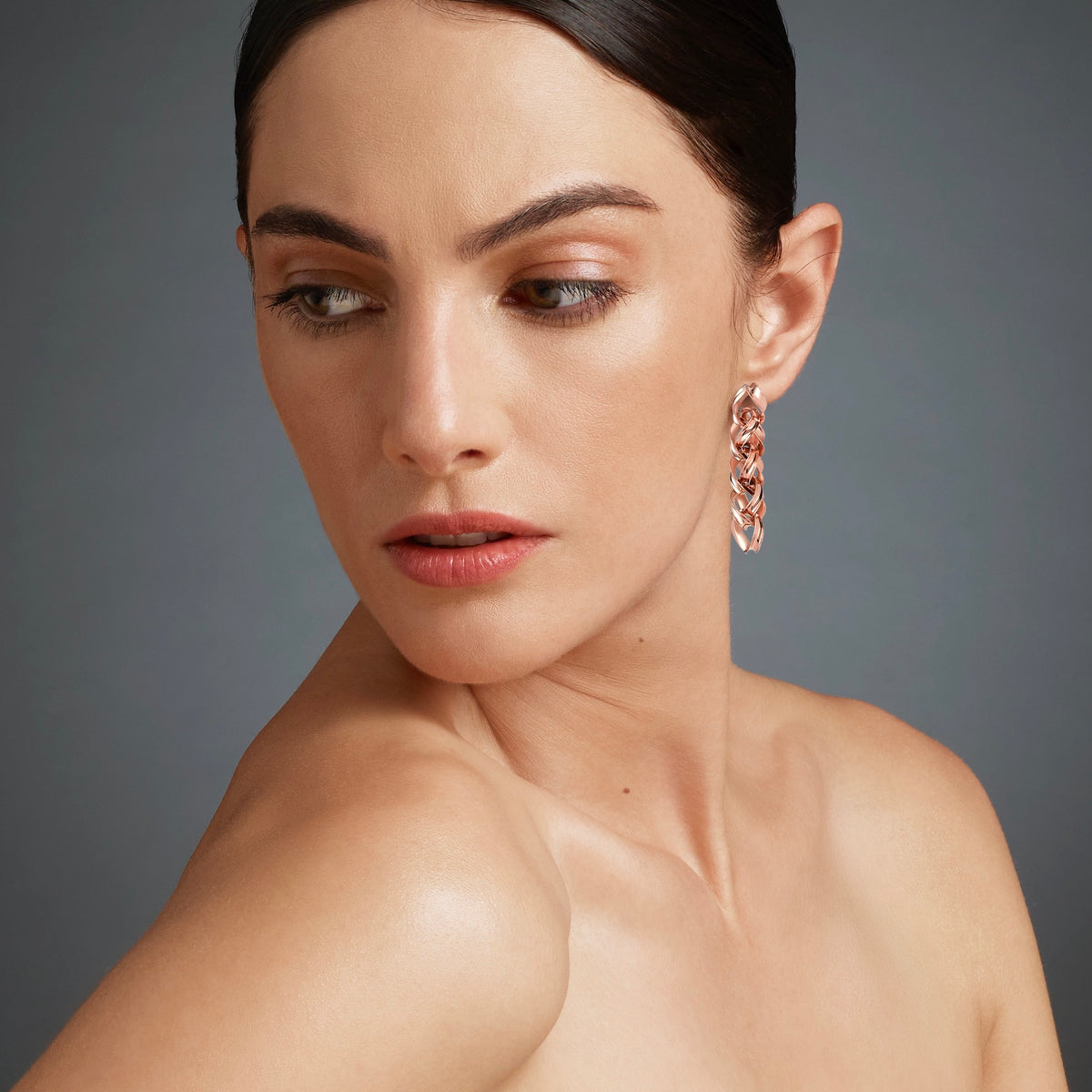 WINDSOR CHAIN DROP EARRINGS