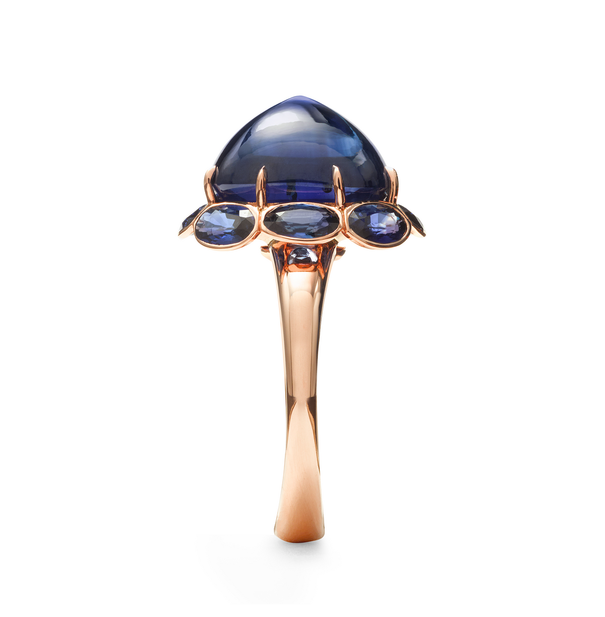 ALORA SAPPHIRE SUGARLOAF RING