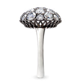 BUTTON DIAMOND COCKTAIL RING