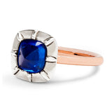 COLLET SAPPHIRE RING