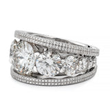 BESPOKE GRADUATED DIAMOND ETERNITY RING