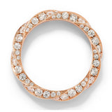 VESPER I ROSE GOLD AND DIAMOND RING