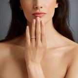 VESPER I ROSE GOLD AND DIAMOND RING