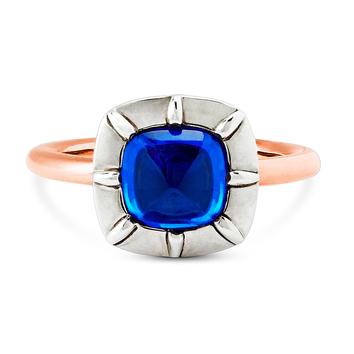 COLLET SAPPHIRE COCTAIL RING