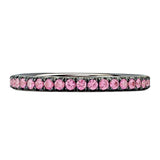 HONOR PINK SAPPHIRE ETERNITY RING