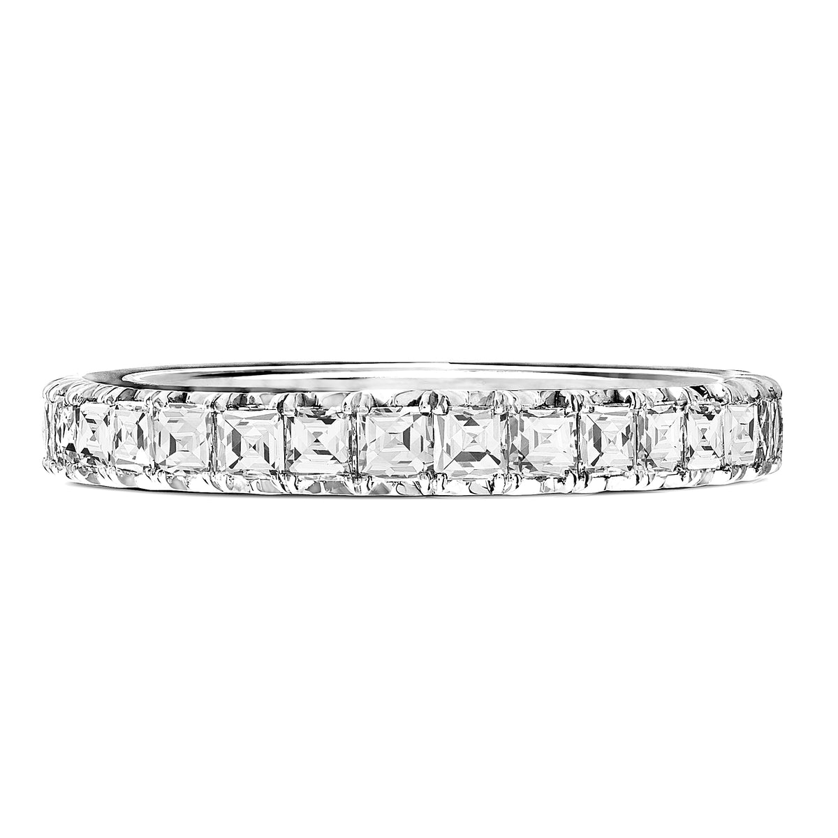 LIV I DIAMOND AND PLATINUM ETERNITY RING