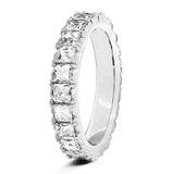 LIV I DIAMOND AND PLATINUM ETERNITY RING