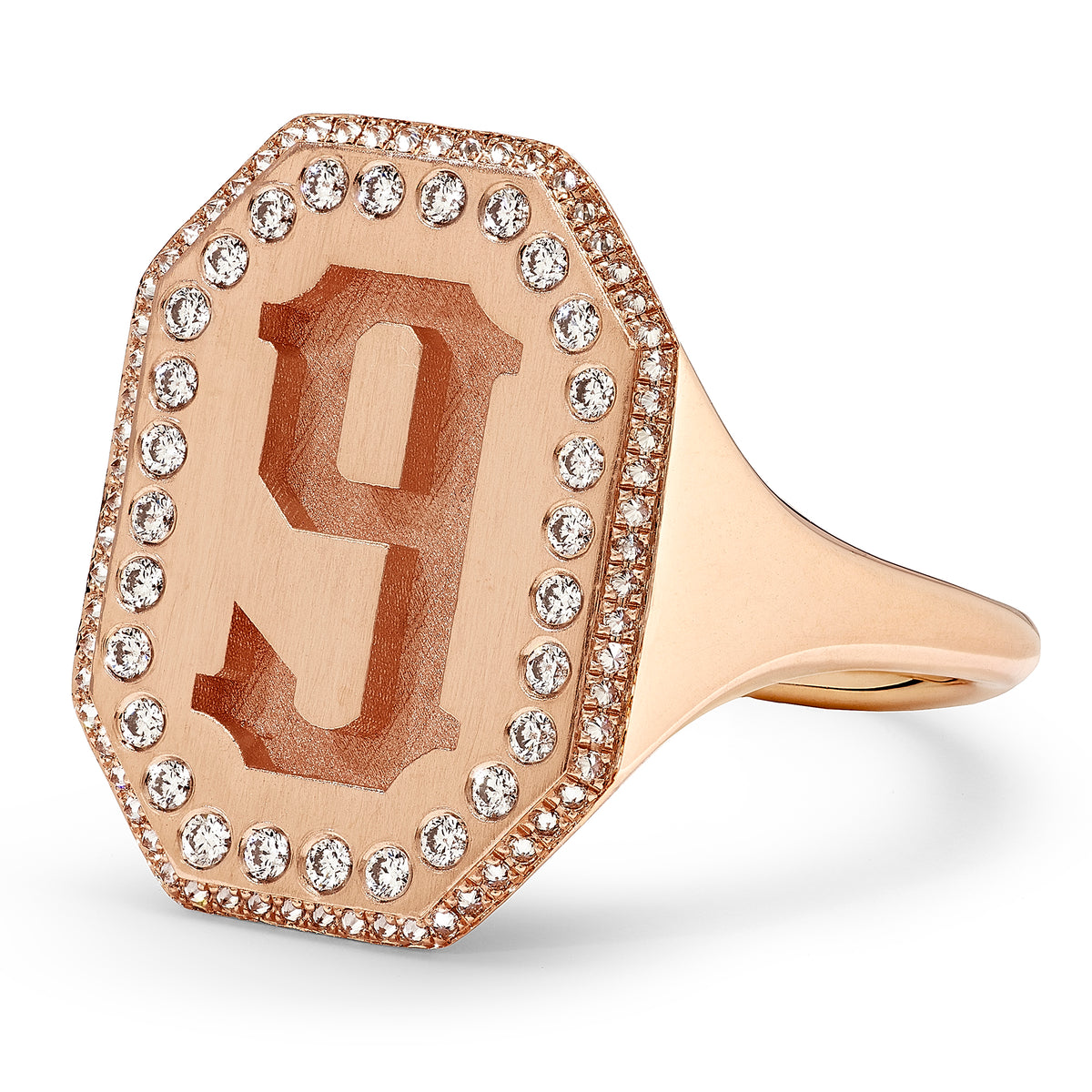 Elizabethan Diamond Signet Ring